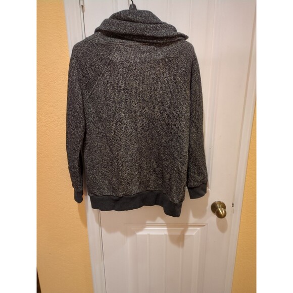 Kimi Kai Maternity Sweater Womens Size L Heather Gray Cowl Neck - Picture 13 of 13